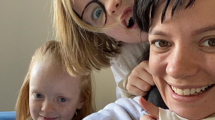 Marnie und Ethel Cooper und Lily Allen im März 2020