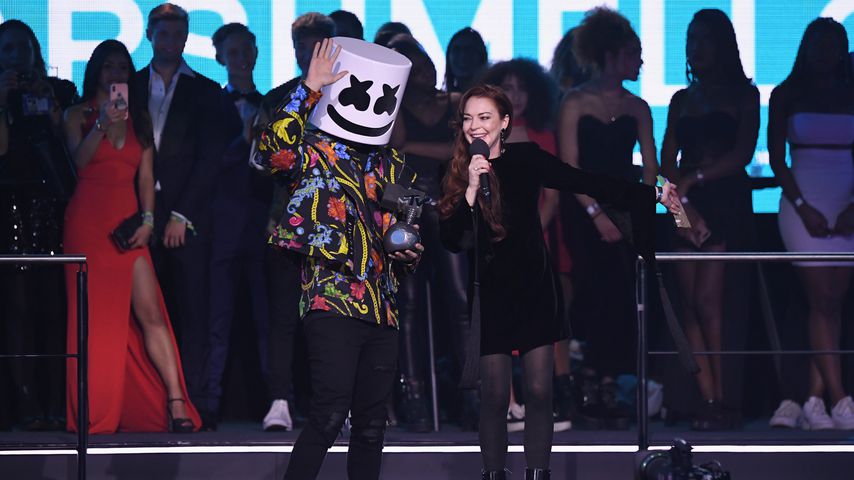 Marshmello und Lindsay Lohan, 2019