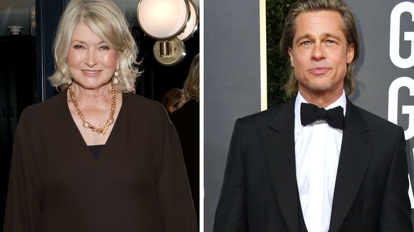 Nach Pete Davidson: Martha Stewart steht jetzt auf Brad Pitt