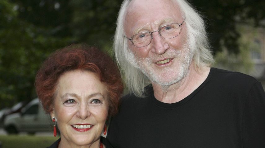 Karl Merkatz mit seiner Frau Martha, Juli 2006