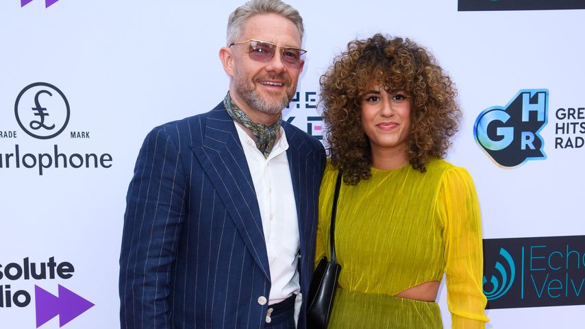Seltener Pärchenauftritt von Martin Freeman und Rachel!