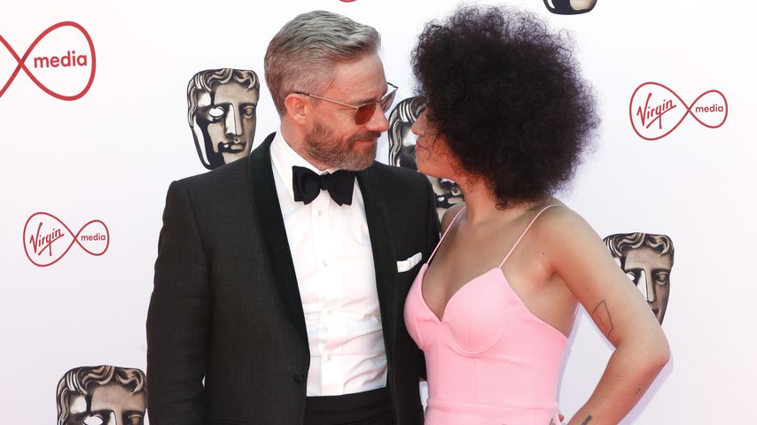 Martin Freeman und Rachel Mariam bei den BAFTAs 2022