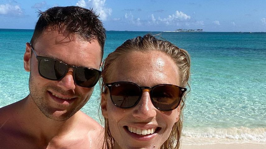Martin Kaymer und Irène Scholz im August 2021