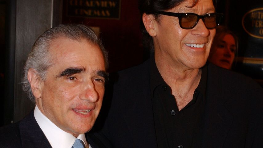 Martin Scorsese und Robbie Robertson in New York City