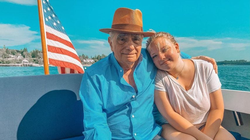 Martin Scorsese mit Tochter Francesca