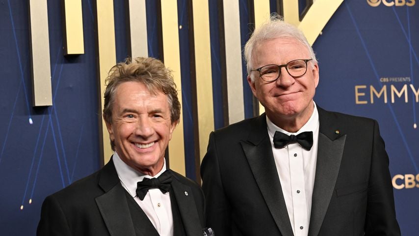 Martin Short und Steve Martin bei den 77. Primetime Emmy Awards im Peacock Theater in Los Angeles