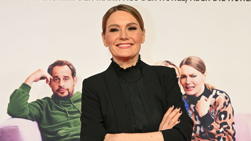 Martina Hill bei der Premiere von "Caveman"