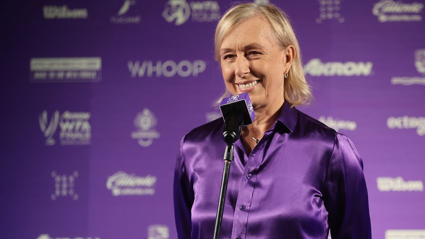 Martina Navratilova im November 2021