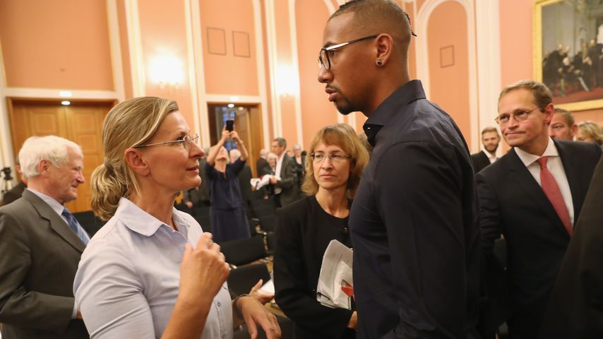 Martina und Jerome Baoteng im September 2016