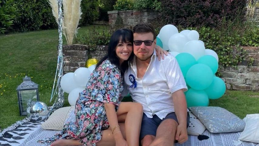 Martine McCutcheon und ihr Bruder Laurence John