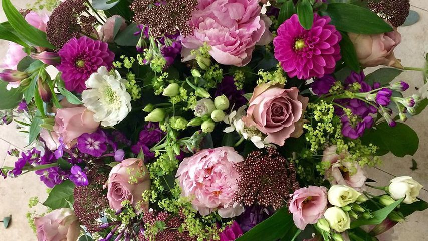 Martyn Crossleys Blumenstrauß als Hochzeitsgeschenk für Prinzessin Beatrice