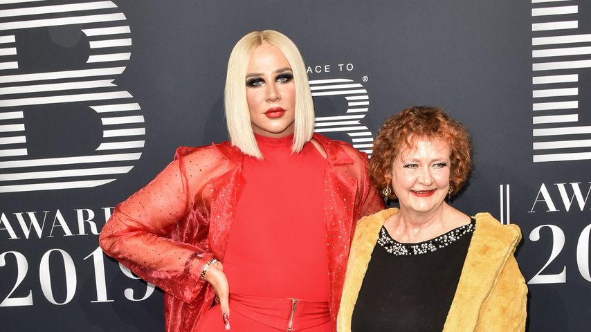 Marvyn Macnificent mit seiner Mutter Beate bei den Place to B-Awards 2019