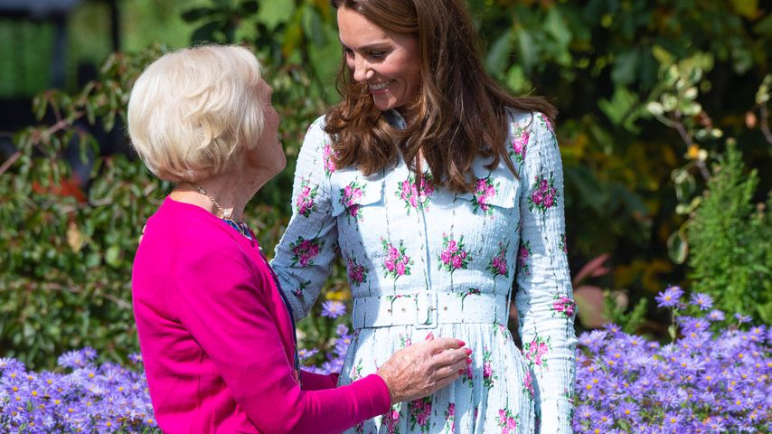Herzogin Kate mit Mary Berry beim "Back to Nature"-Festival im September 2019