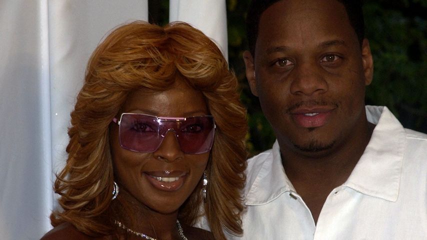 Mary J. Blige und Martin Isaacs im Juli 2004