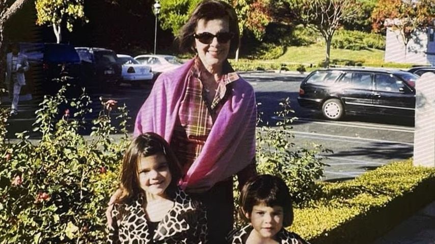 Mary Jo Campbell mit ihren Enkeln Kendall und Kylie Jenner
