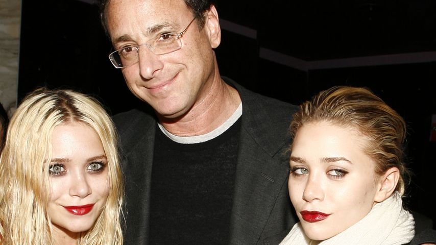 Mary-Kate und Ashley Olsen mit Bob Saget, 2007