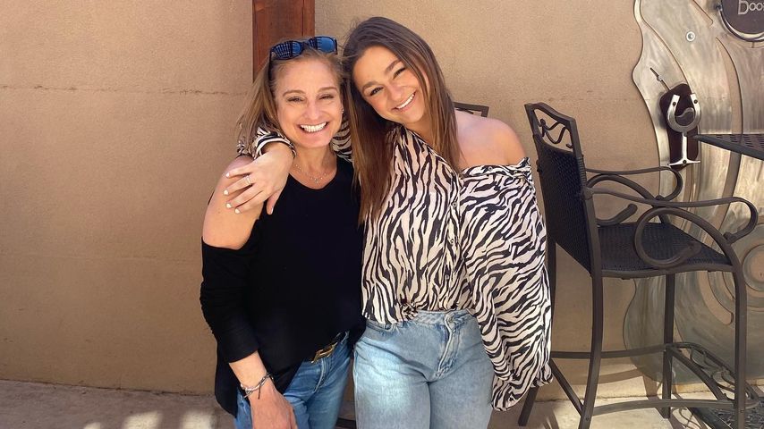 Mary Lou Retton mit ihrer Tochter Skyla, Oktober 2021