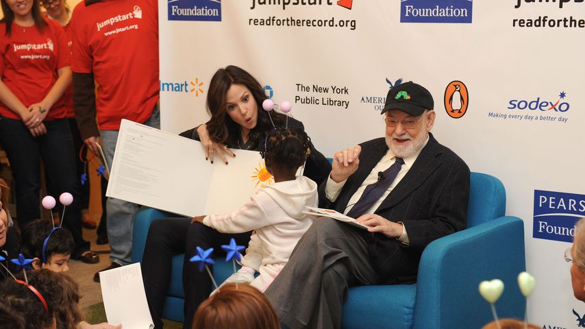 Mary-Louise Parker und Eric Carle bei einem Event in New York, 2008