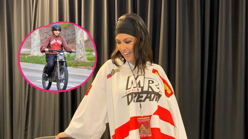 So beendete Kourtney Kardashians Sohn Mason ihre Babypause!