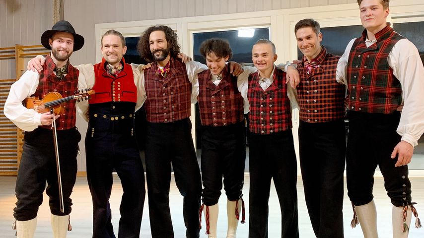 Massimo Sinató, Christian Polanc und die norwegische Tanz-Crew