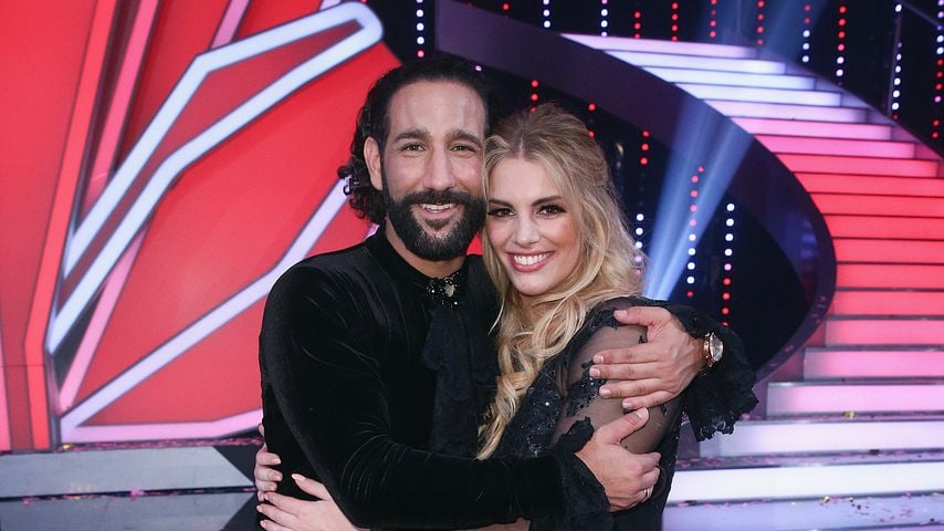 Massimo Sinató und Angelina Kirsch bei "Let's Dance" 2017