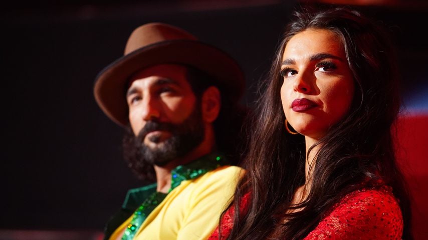Massimo Sinató und Lili Paul-Roncalli bei "Let's Dance"