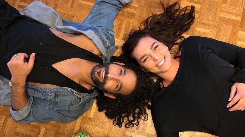 Massimo Sinató und Lili Paul-Roncalli im März 2020