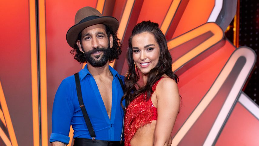 Massimo Sinató und Lili Paul-Roncalli bei "Let's Dance" 2020