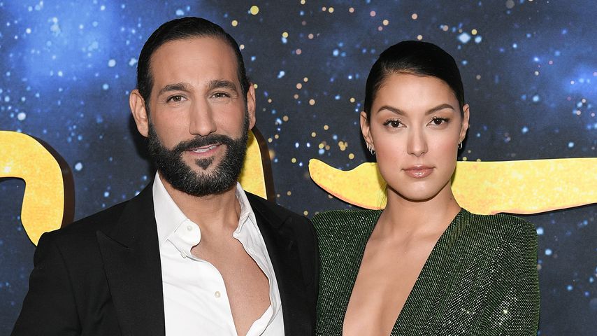 Massimo Sinató und Rebecca Mir bei der Weltpremiere von "Cats" im Dezember 2019