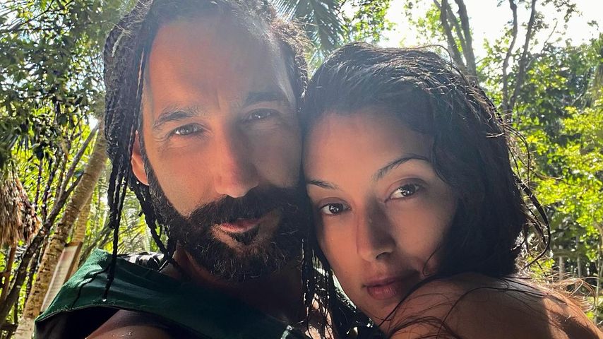 Massimo Sinató und Rebecca Mir im Februar 2022 in Mexiko