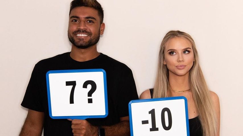 Mat George und seine Podcast-Kollegin Michaela Okland