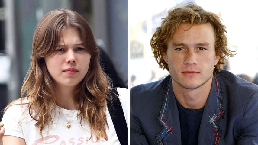 So ähnlich sieht Matilda Ledger heute ihrem Papa Heath (†28)