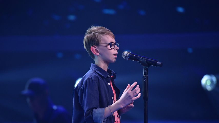 Mats bei der Blind Audition von "The Voice Kids"