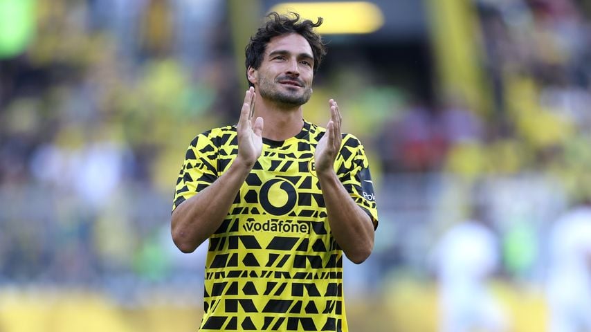 Mats Hummels bei seinem Abschiedsspiel, August 2025