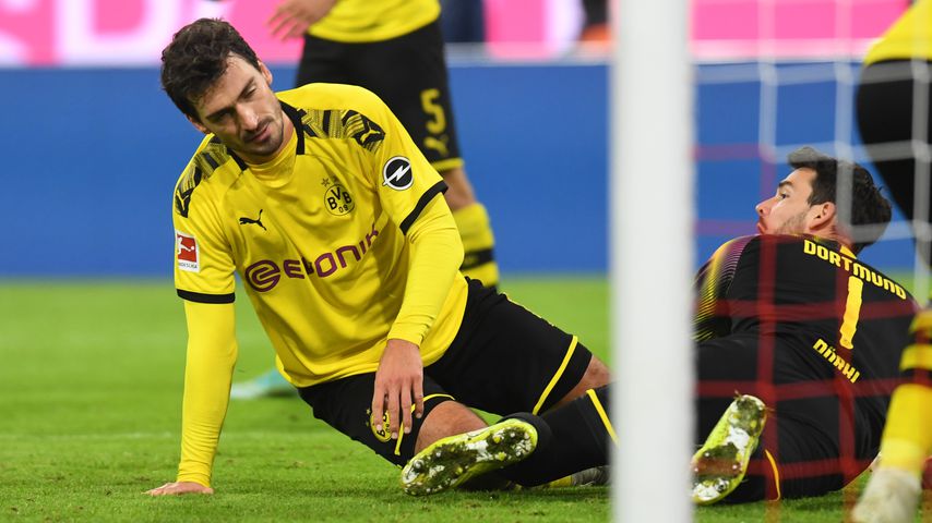 Mats Hummels beim Fußballspiel FC Bayern München gegen Borussia Dortmund, November 2019