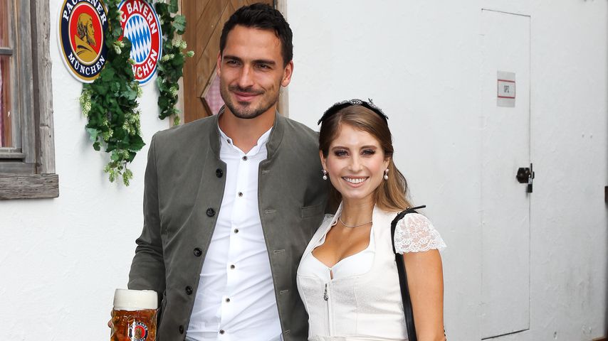 Mats und Cathy Hummels auf dem Münchener Oktoberfest
