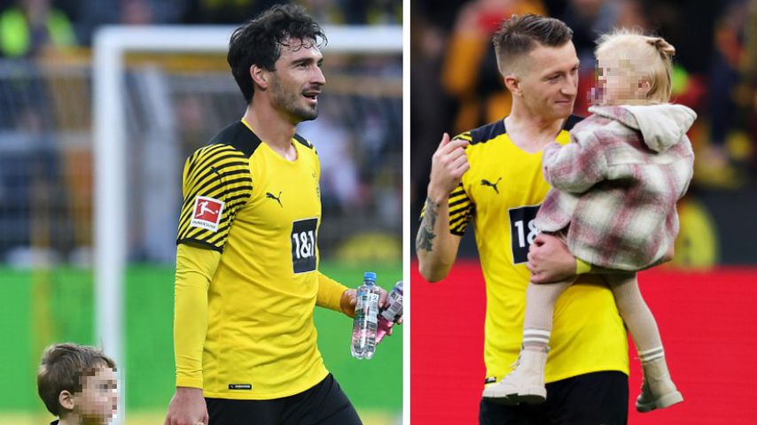 Mats Hummels und Marco Reus bringen ihre Kids aufs Spielfeld