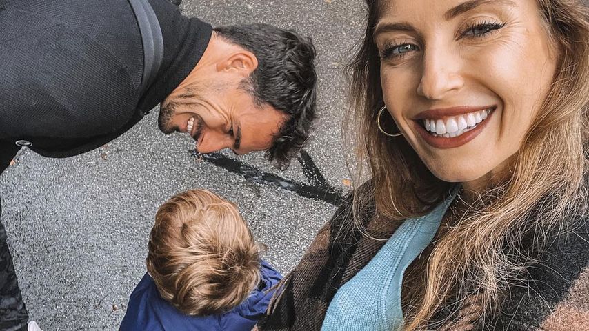Mats, Ludwig und Cathy Hummels, August 2021
