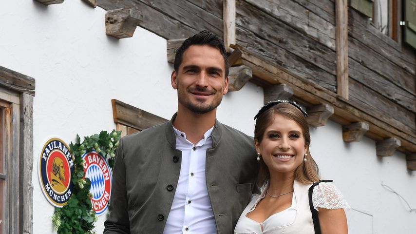 Mats und Cathy Hummels im Oktober 2018 in München