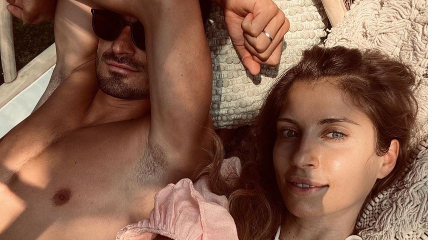 Mats und Cathy Hummels, August 2020