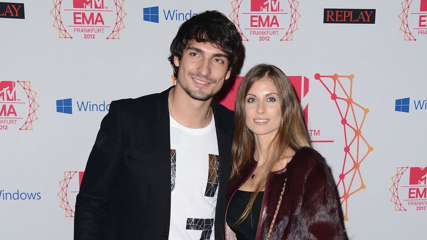 Mats und Cathy Hummels im Jahr 2012