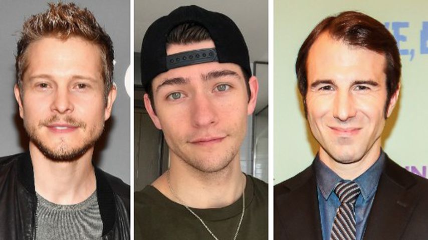 Collage: Die Schauspieler Matt Czuchry, Barton Cowperthwaite und Alex Hurt