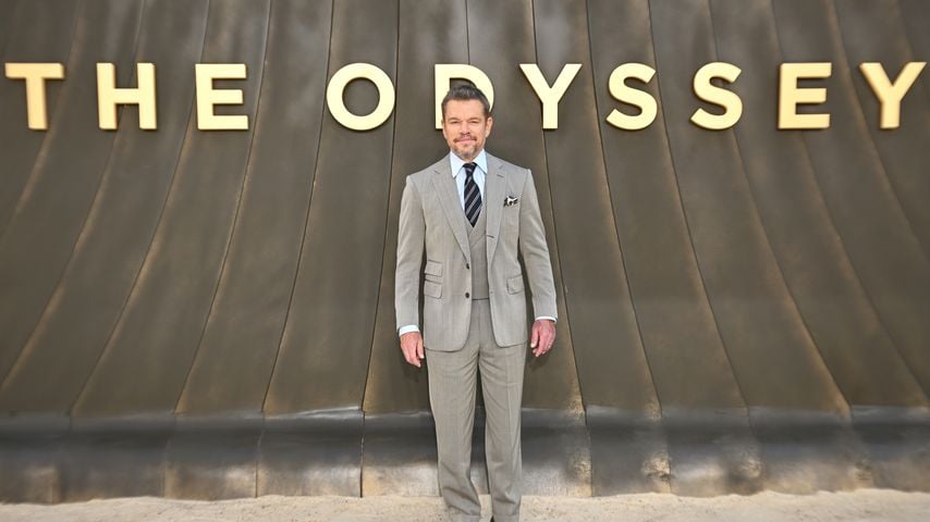 Matt Damon bei der Premiere von "The Odyssey" in London