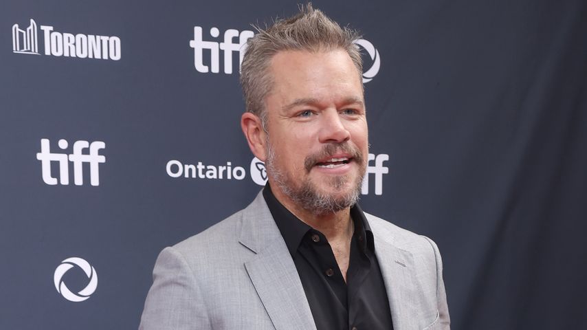 Matt Damon auf der "Unstoppable"-Premiere, September 2024