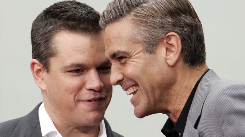 Sein BFF George wird Papa: Matt Damon schon lange eingeweiht