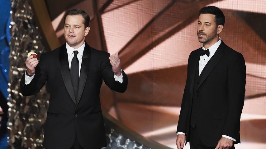 Jimmy Kimmel rettete Matt Damon nach Essensunfall