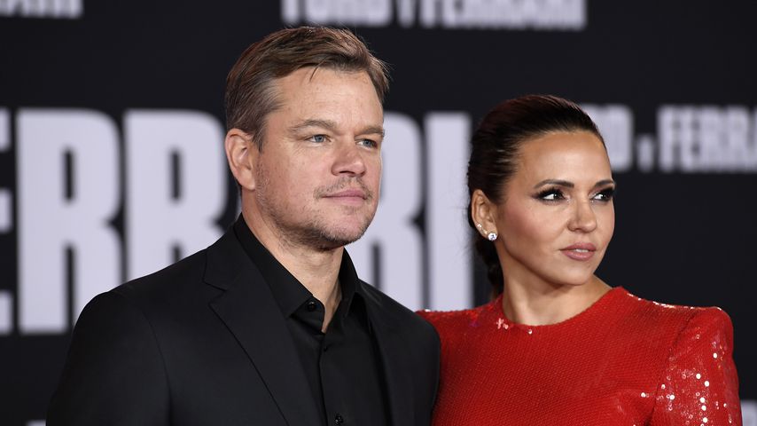 Matt Damon und Luciana Barroso