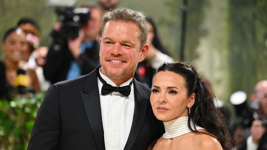 Matt Damon und seine Ehefrau Luciana Barroso, Met Gala 2024