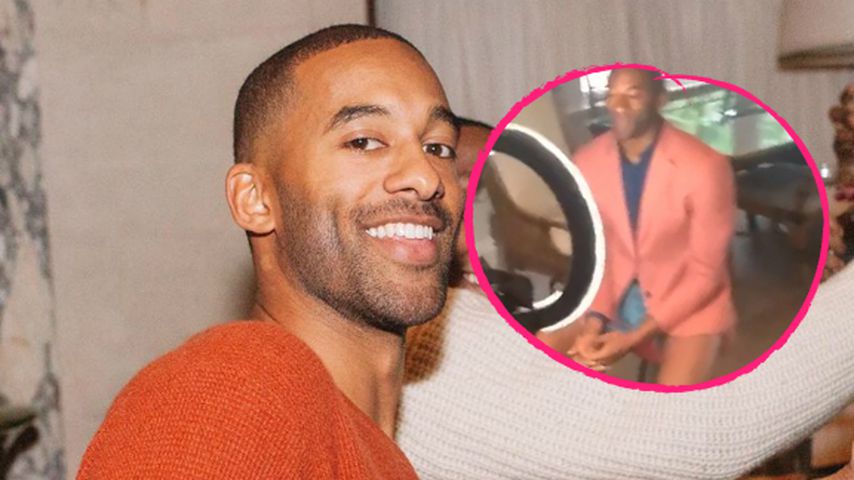 Witzig: US-Bachelor gibt sein erstes Interview in Unterhose