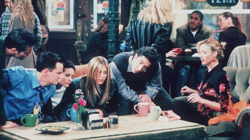 Matt Le Blanc, Matthew Perry, Courteney Cox, Jennifer Aniston, David Schwimmer und Lisa Kudrow